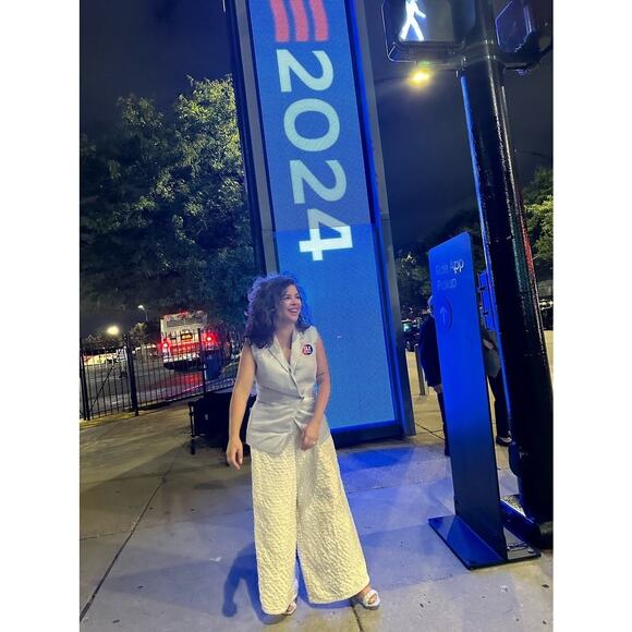 DEREK LAM 10 CROSBY Gray Linen Blend Sleeveless Taylor Vest Size 2 - Picture 7 of 16